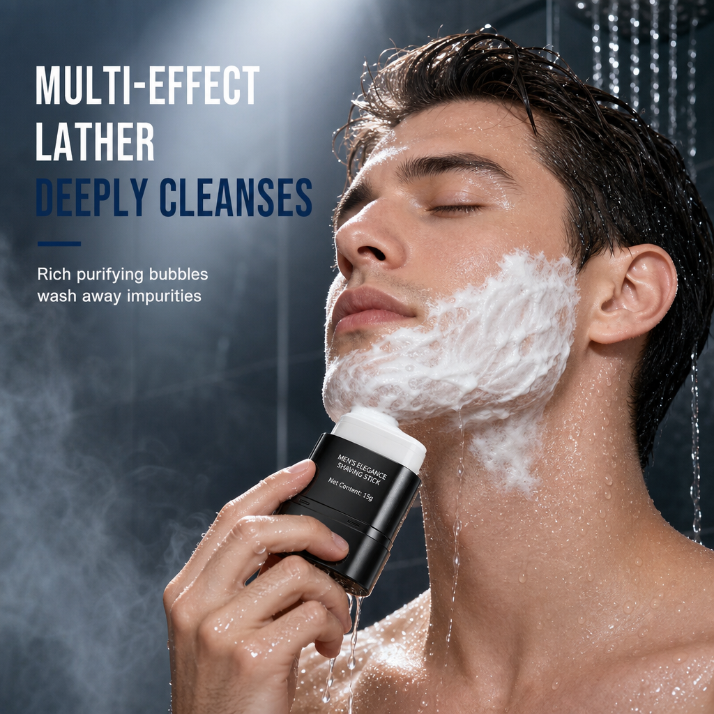 Shave Smooth Instantly! No-Burn 3-in-1 Shaving Stick