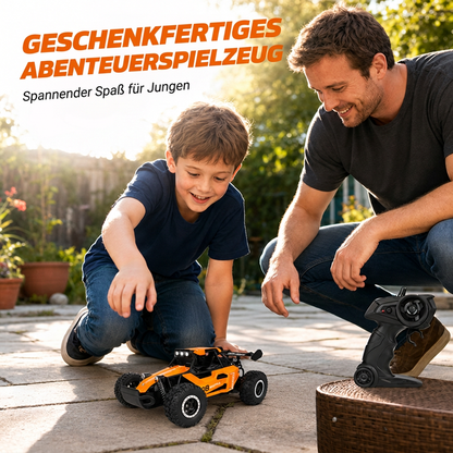 🏎️Race Any Terrain Instantly! No-Bump 4WD LED RC Car