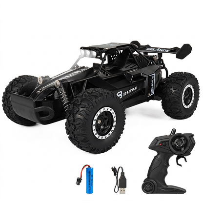 🏎️Race Any Terrain Instantly! No-Bump 4WD LED RC Car