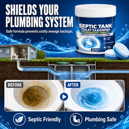 🚽 60% KORTING – Bruisende Toiletreinigingstabletten | Voor een Frisser & Schoner Toilet | Septische-Tankvriendelijk
