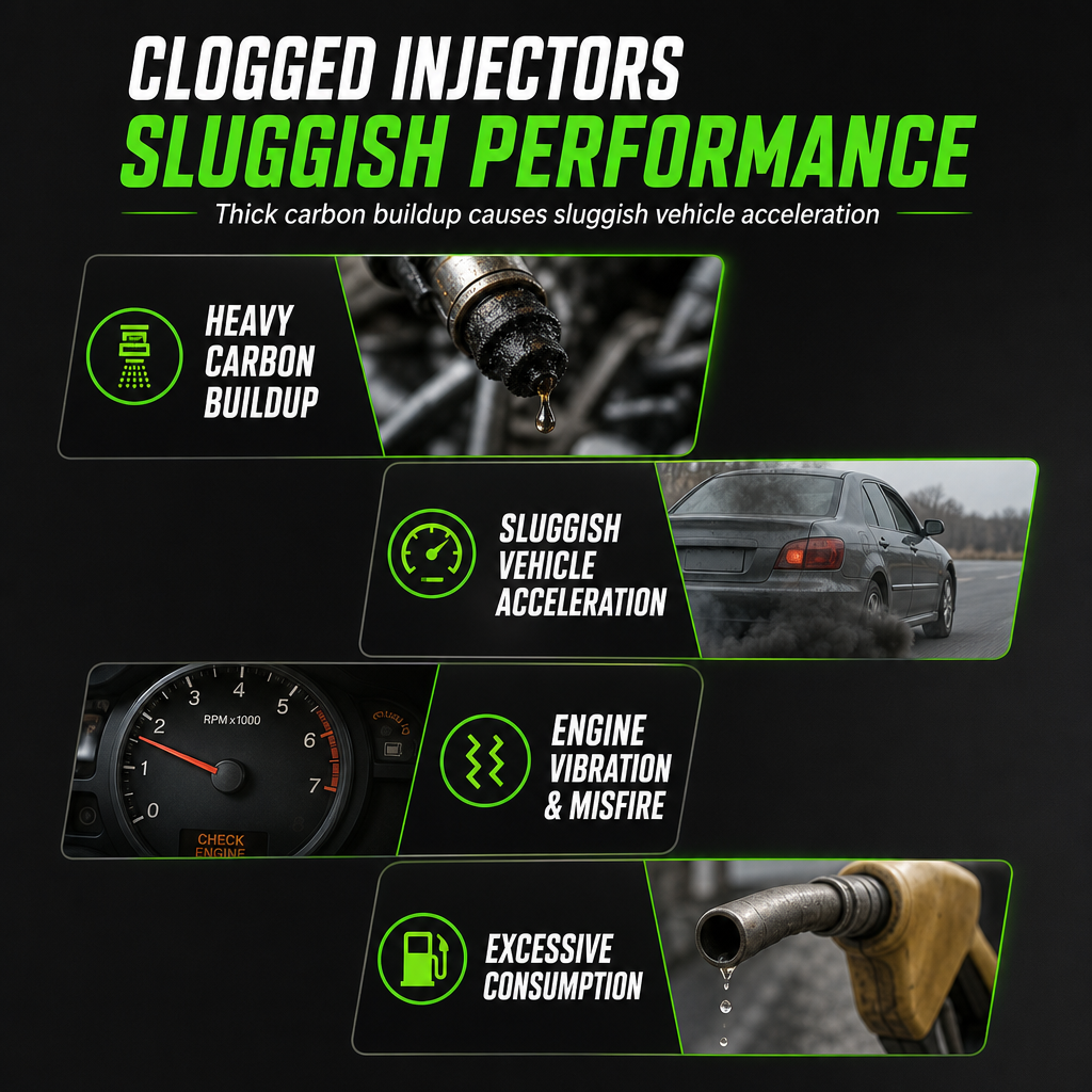 🚗 No-Clog Fuel Injector Cleaner – Restore Smooth Engine Performance