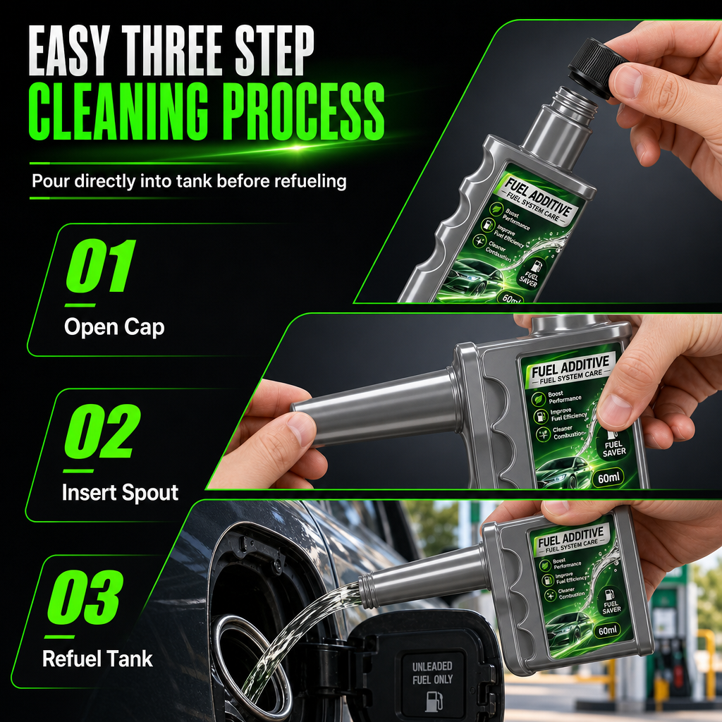 🚗 No-Clog Fuel Injector Cleaner – Restore Smooth Engine Performance
