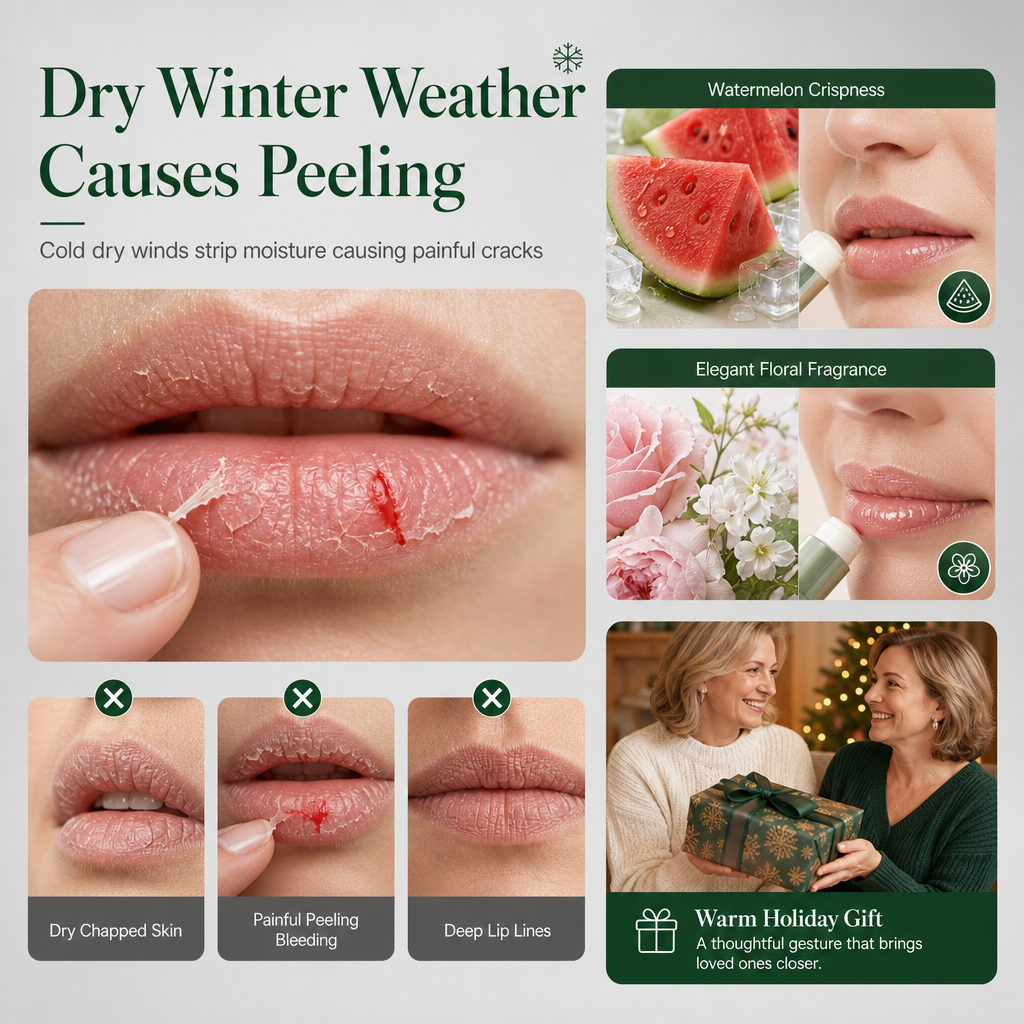 Christmas Moisturizing Lip Balm Set