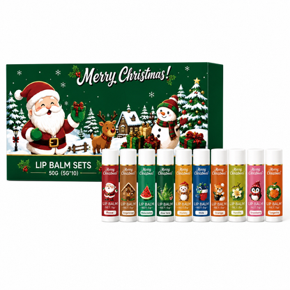 Christmas Moisturizing Lip Balm Set