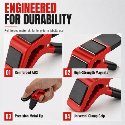 🎨🧲 Magnetic Paint Brush Holder Clip – Hands-Free Universal Clamp for Cleaner, Easier Painting