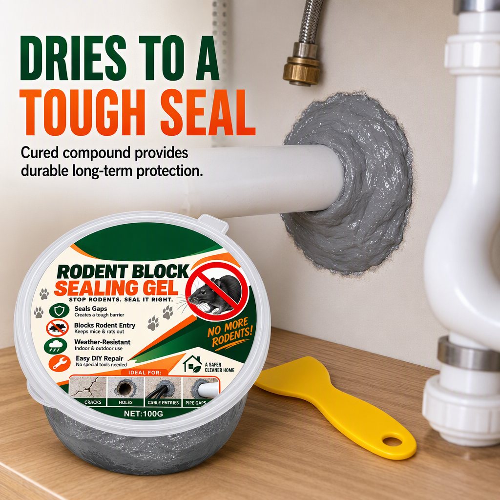 Household Anti Rodent Sealing Glue for Wall Holes and Pipe Gaps