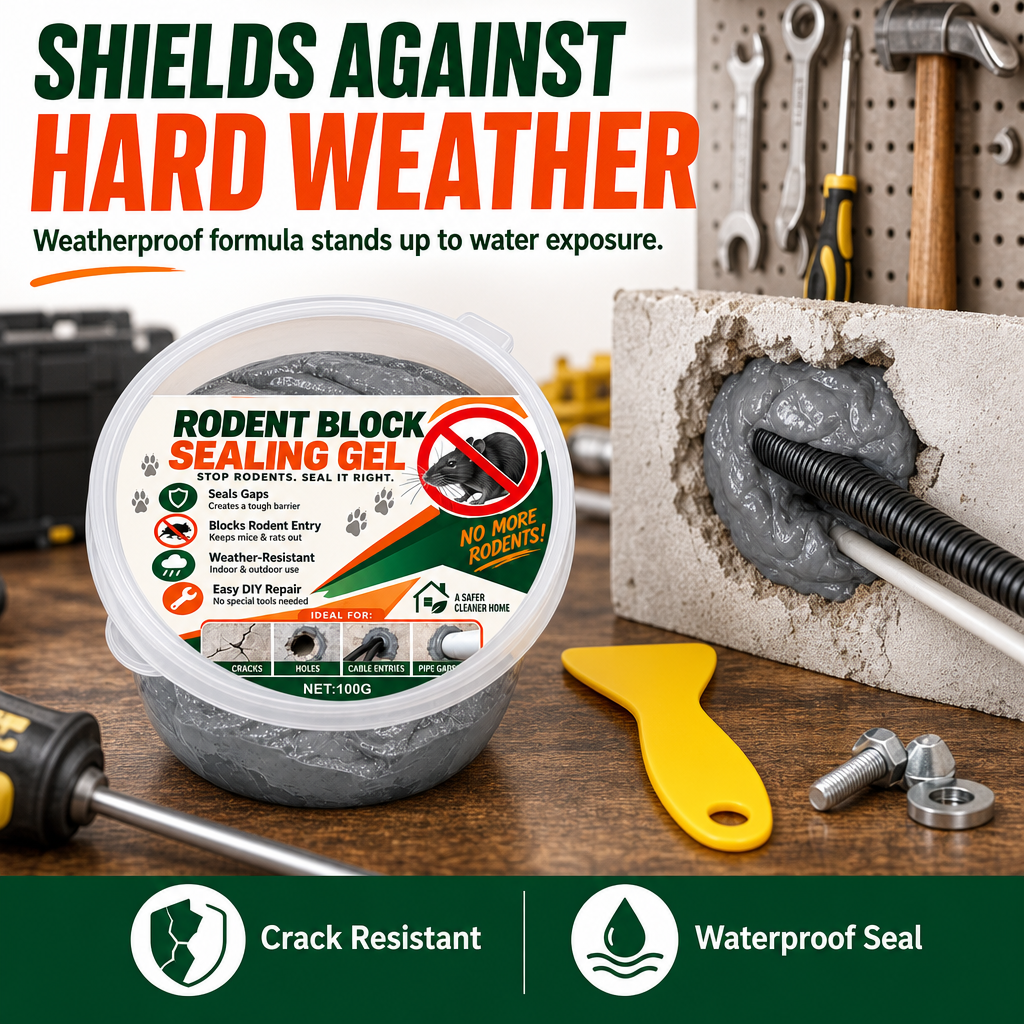 Household Anti Rodent Sealing Glue for Wall Holes and Pipe Gaps