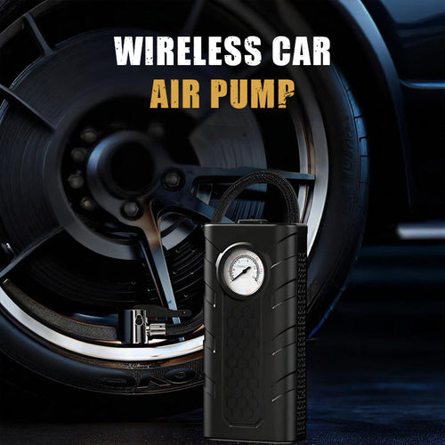 🚗 50% off wireless car air pump – fast inflation, precise pressure gauge, heat dissipation, and compact design. USB rechargeable! ✨🔋