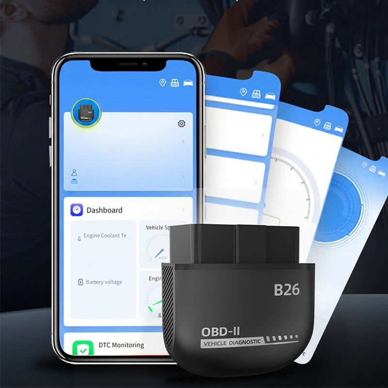 Kompakter Bluetooth-Auto-Diagnosescanner