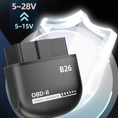 Kompakter Bluetooth-Auto-Diagnosescanner