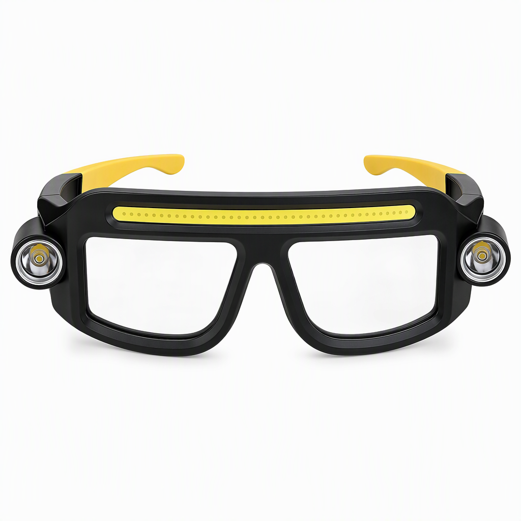 🥰2026 HOT SALE💥💞50K+ SOLD! 💕✨ 50% OFF!🌟USB Rechargeable Double Sided Clip On Glasses Light for Outdoor Hiking and Reading