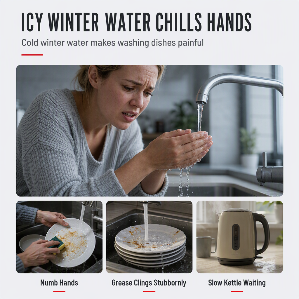🚰 Limited-time 50% off sale 🔥 Instant-heating electric hot water faucet for the kitchen