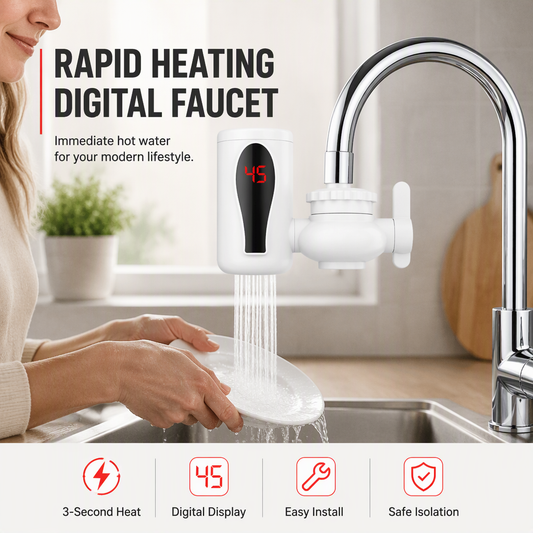 🚰 Limited-time 50% off sale 🔥 Instant-heating electric hot water faucet for the kitchen