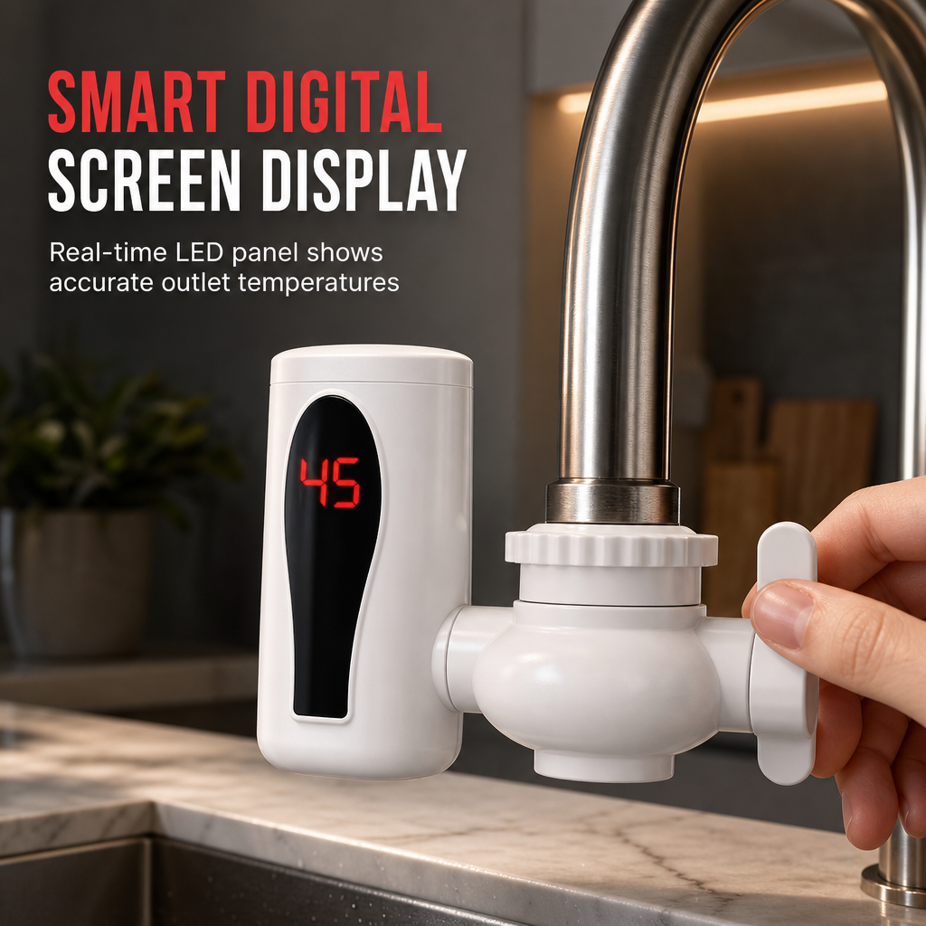 🚰 Limited-time 50% off sale 🔥 Instant-heating electric hot water faucet for the kitchen