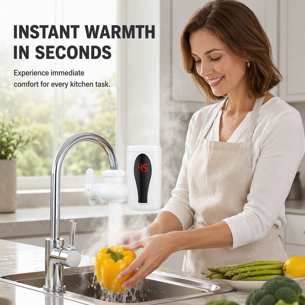 🚰 Limited-time 50% off sale 🔥 Instant-heating electric hot water faucet for the kitchen