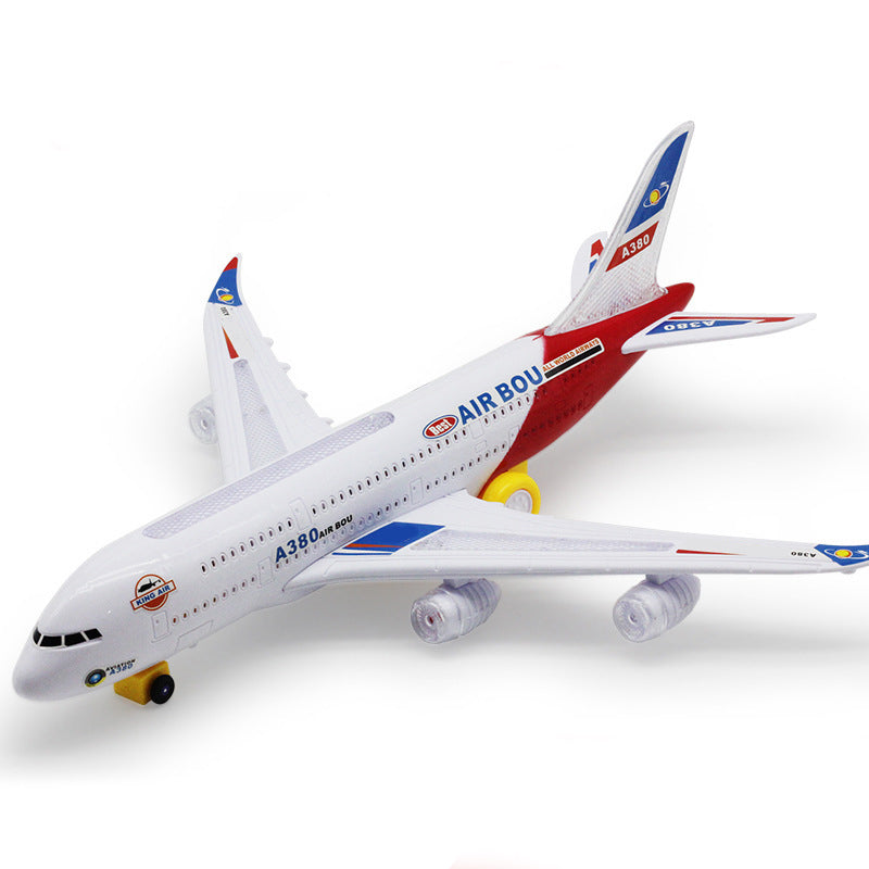 🛫Electric Model Aircraft with Sound and LED Lights✨