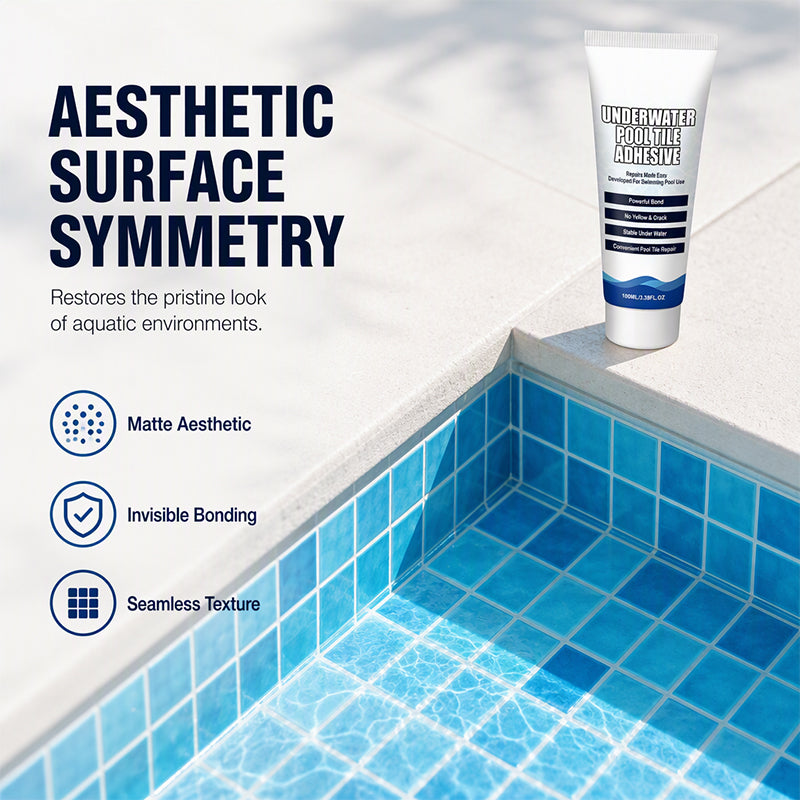 🏊 Underwater Pool Tile Adhesive – High Strength Waterproof Repair Glue for Pools
