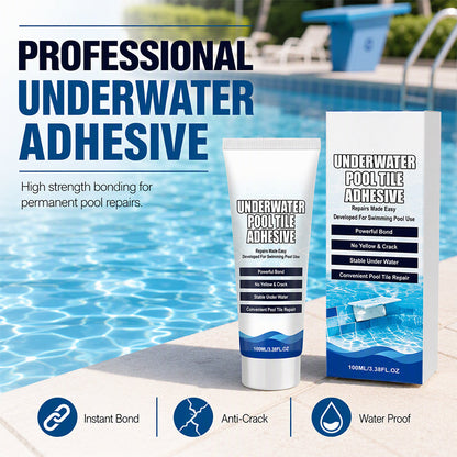 🏊 Underwater Pool Tile Adhesive – High Strength Waterproof Repair Glue for Pools
