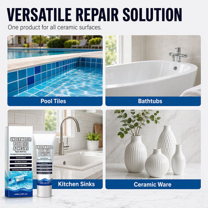 🏊 Underwater Pool Tile Adhesive – High Strength Waterproof Repair Glue for Pools