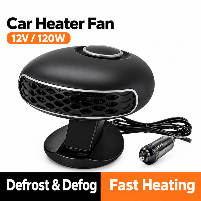 Portable Car Heater Defroster with 360-Degree Rotating Base！！！
