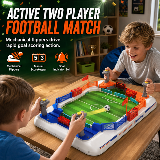 🏆 Mini Tabletop Soccer Game – 2-Player Fast-Paced Football Battle for Family Game Nights