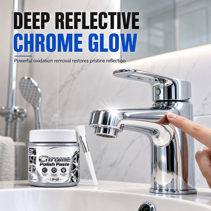 ✨🔥 50% OFF – Chrome & Metal Polish Paste with Brush, Oxidation Remover