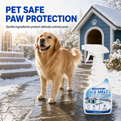 🥳2026 HOT SALE🥳💞50K+ SOLD! ❄️🐾 50% OFF! Outdoor De-Icing & Snow Melting Spray – pet-safe, dissolves frost on contact. Clear steps, walkways & patios fast