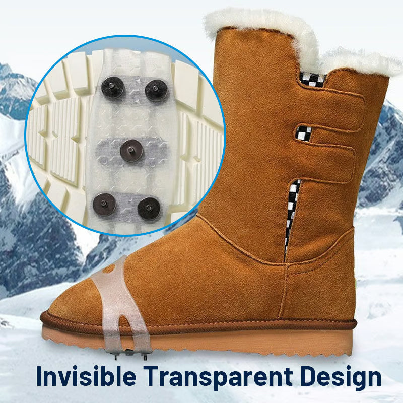 🧊👣 Anti-Slip Shoe Grips – Better Traction on Ice & Snow🍀