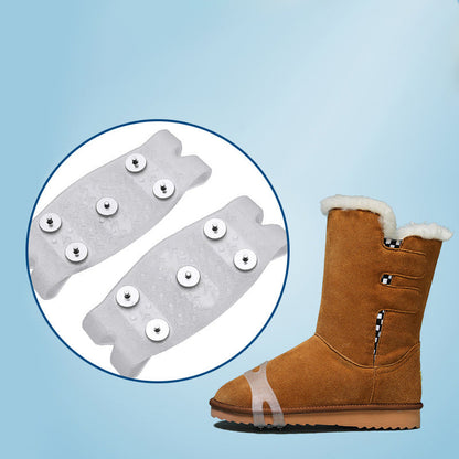 🧊👣 Anti-Slip Shoe Grips – Better Traction on Ice & Snow🍀