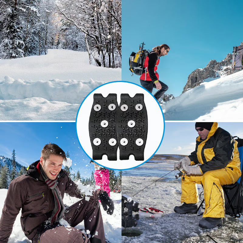 🧊👣 Anti-Slip Shoe Grips – Better Traction on Ice & Snow🍀