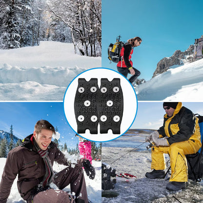 🧊👣 Anti-Slip Shoe Grips – Better Traction on Ice & Snow🍀