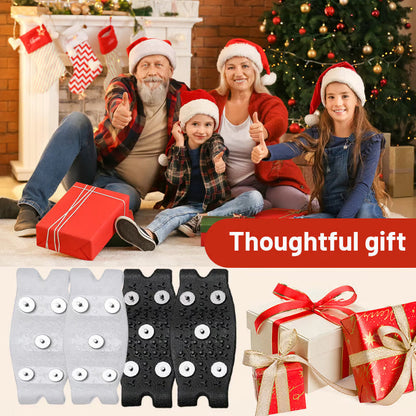 🧊👣 Anti-Slip Shoe Grips – Better Traction on Ice & Snow🍀