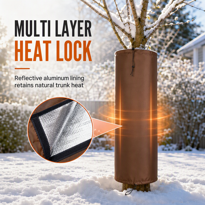 Winter Tree Trunk Protector Wrap for Freeze Protection