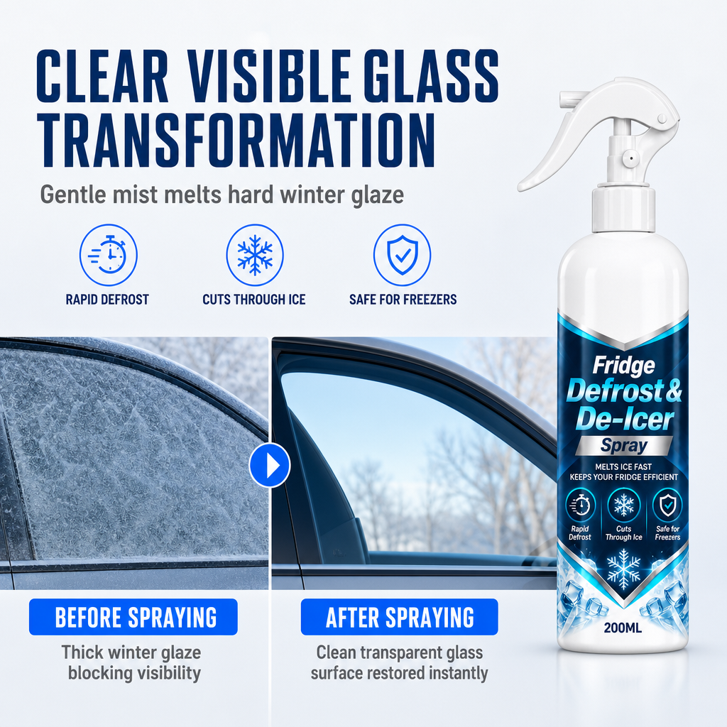 ❄️ Quick Household Defrosting Spray