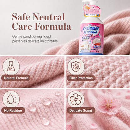 🧶 Wool & Cashmere Sweater Softening and Reshaping Care