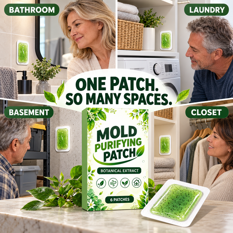 🧪50% OFF NOW! Mold & Mildew Removal Patches – Botanical Formula, 6-Pack