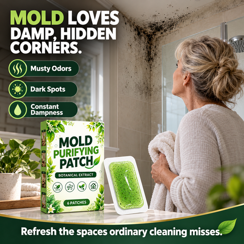 🧪50% OFF NOW! Mold & Mildew Removal Patches – Botanical Formula, 6-Pack