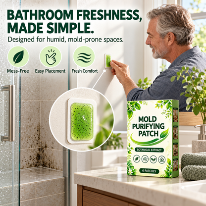 🧪50% OFF NOW! Mold & Mildew Removal Patches – Botanical Formula, 6-Pack