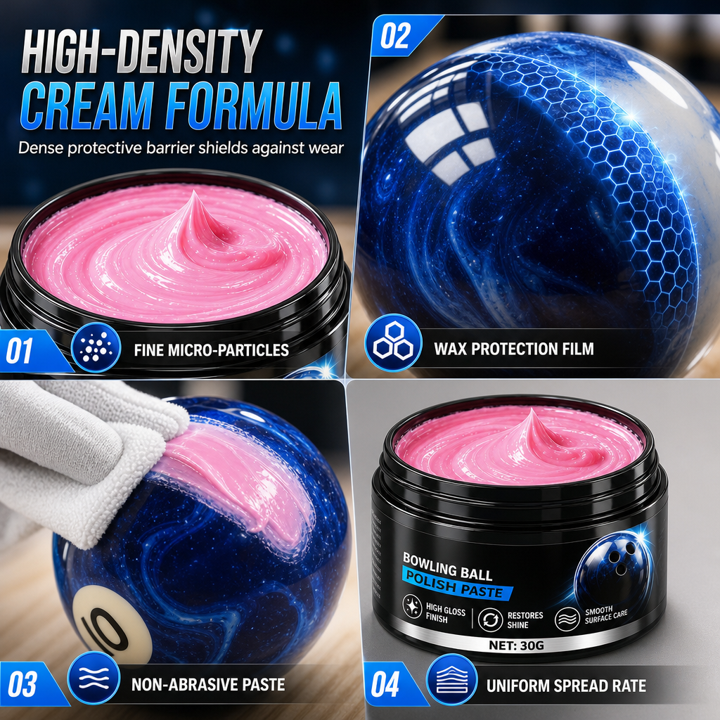Billiard Ball Polishing Cream for Gloss Restoration