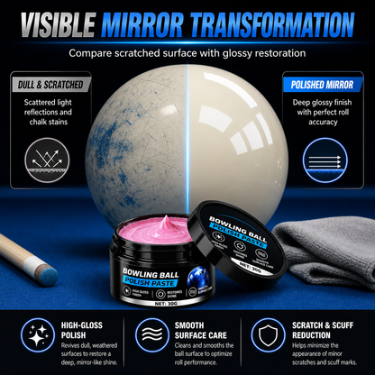 Billiard Ball Polishing Cream for Gloss Restoration