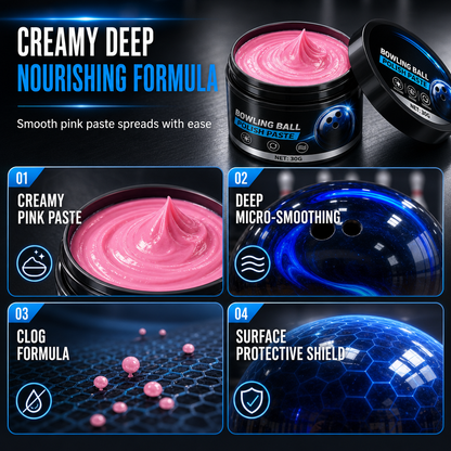 Bowling Ball Polishing Paste for Surface Gloss Restoration