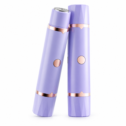 🌸 Portable Women's Dual-Head Electric Shaver & Hair Trimmer ✨
