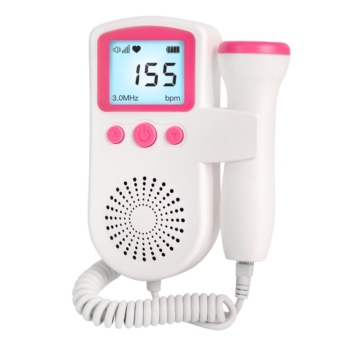 👶Fetal Doppler Baby Heart Monitor – LCD Display Pregnancy Heartbeat Detector