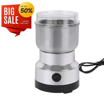 ⚙️ Stainless Steel Grain Grinder – High-Speed Electric Mill, Fine Powder in Seconds