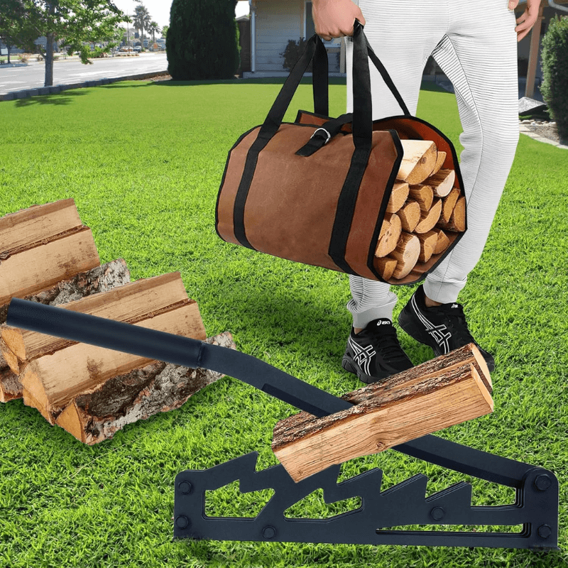 🔥49% OFF German Quality Wall Mounted Kindling Splitter, Safe Manual Firewood Splitting Tool