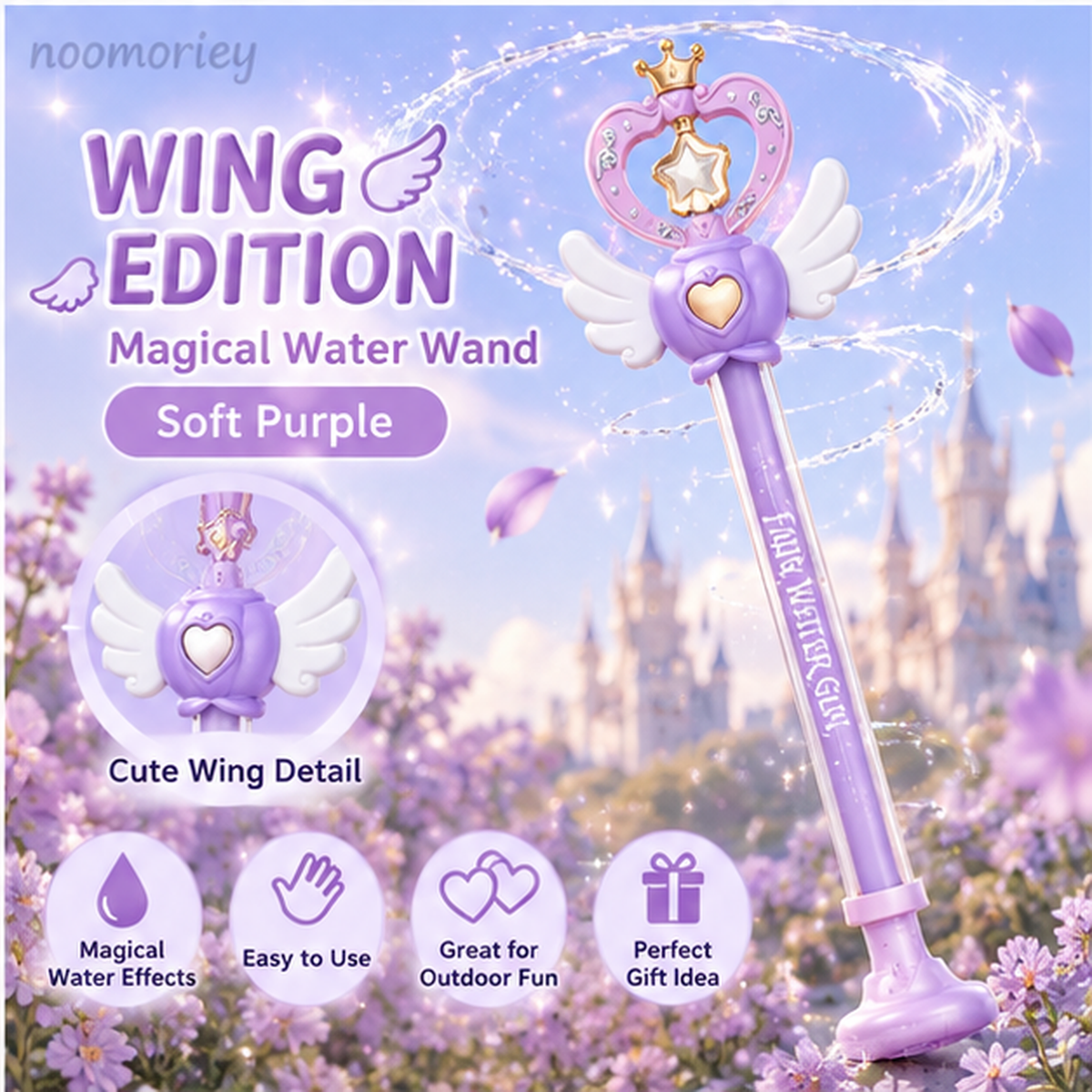 🪄 Fairy Magic Wand Water Blaster – Big Splash Summer Fun! 💦